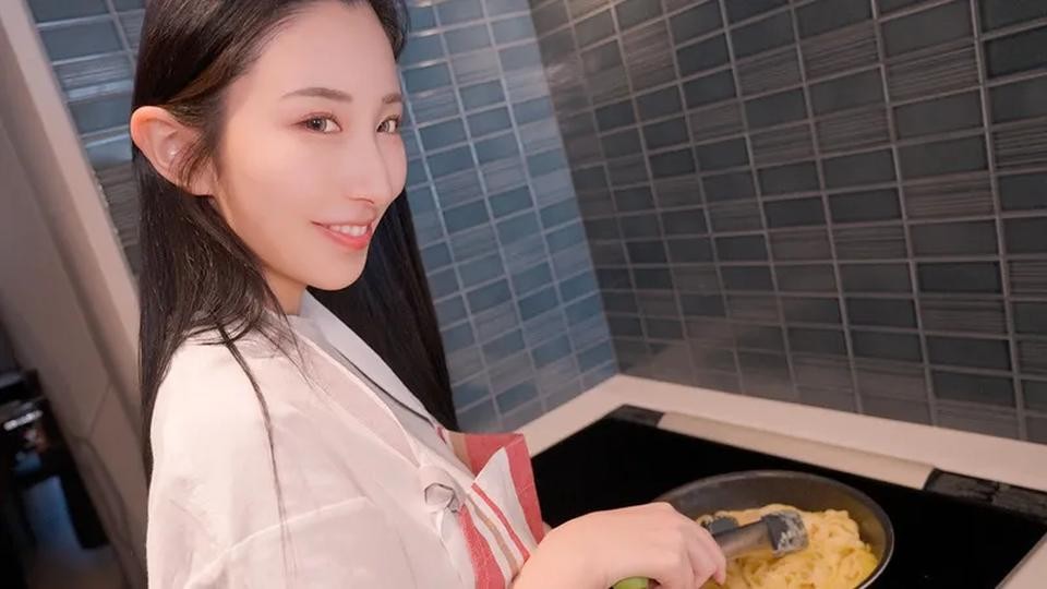 CUTE-6098 S-Cute 6098 The Wife Is The Appetizer! Kitchen Creampie Sex Mina #7-1